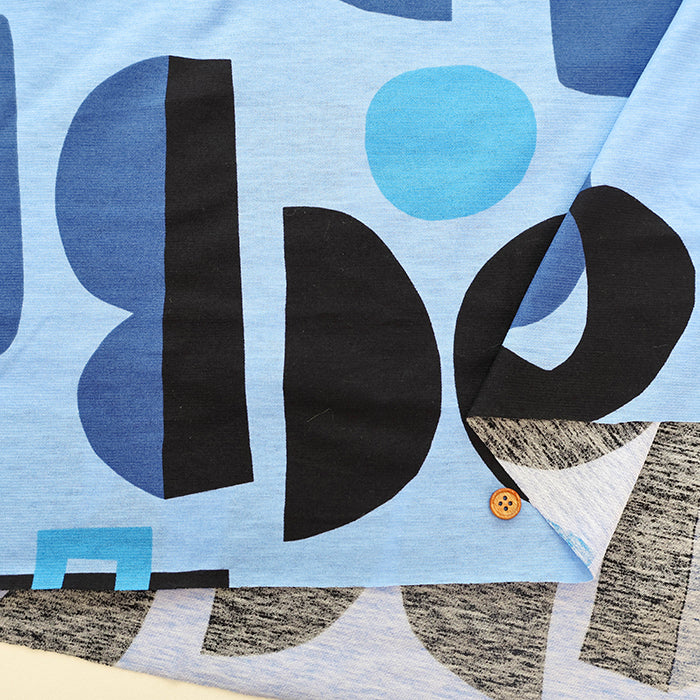 SZ Jersey Supima Cotton Printed Fabric - Motif - nomura tailor