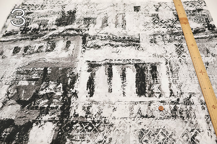 C/L Lawn Printed Fabric - Mosaic - nomura tailor