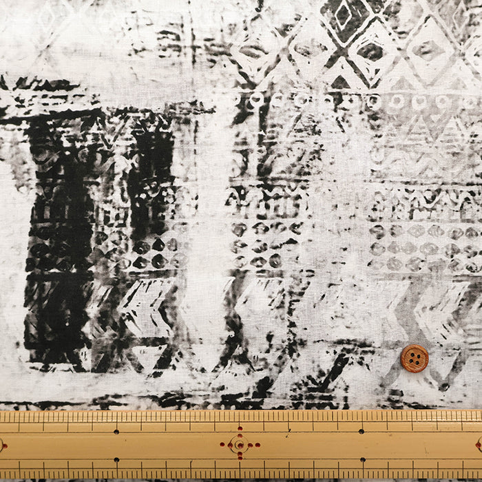 C/L Lawn Printed Fabric - Mosaic - nomura tailor