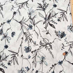 Cotton high-twisted SZ jersey printed fabric Flora - nomura tailor