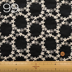 Cotton 60 Lawn Lace Fabric Flower - Circle - nomura tailor