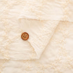 Cotton 60 Lawn Lace Fabric Flower - Circle - nomura tailor