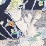 Cotton 30SZ Jersey Knit Printed Fabric - Botanical - nomura tailor