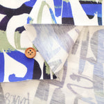 W Mercerized Cotton Jersey Knit Printed Fabric - Art - nomura tailor