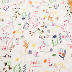 Cotton 30SZ Jersey Knit Printed Fabric [Cellulose Blend] - Flower - nomura tailor