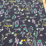 Cotton 30SZ Jersey Knit Printed Fabric [Cellulose Blend] - Flower - nomura tailor