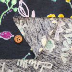 Cotton 30SZ Jersey Knit Printed Fabric [Cellulose Blend] - Flower - nomura tailor