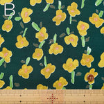 Cotton 66SZ jersey printed fabric Flower - nomura tailor