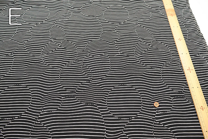 T/C Jacquard Knit Fabric - Zigzag - nomura tailor