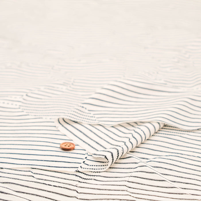 T/C Jacquard Knit Fabric - Zigzag - nomura tailor