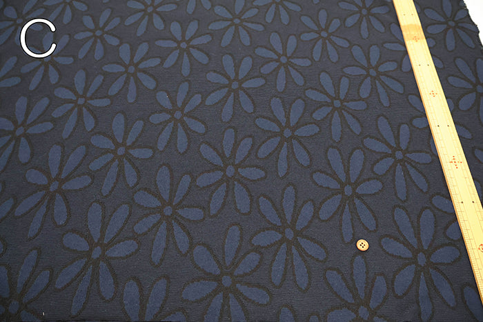 T/C Jacquard Knit Fabric - Marguerite - nomura tailor