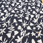Double-Sided Jacquard Knit Fabric - Flower - nomura tailor