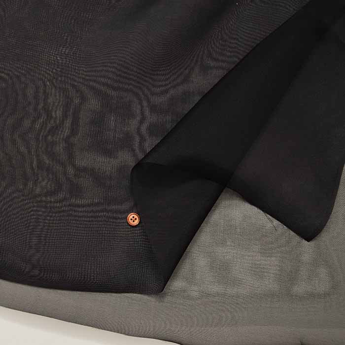 Silk organdy fabric Solid colour - nomura tailor