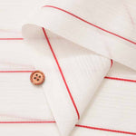 Silk cotton fabric Striped - nomura tailor