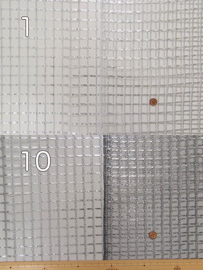 Lamethure lattice fabric - nomura tailor