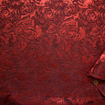 Cathedral santan fabric rose - nomura tailor