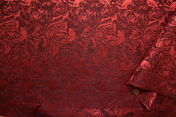 Cathedral santan fabric rose - nomura tailor