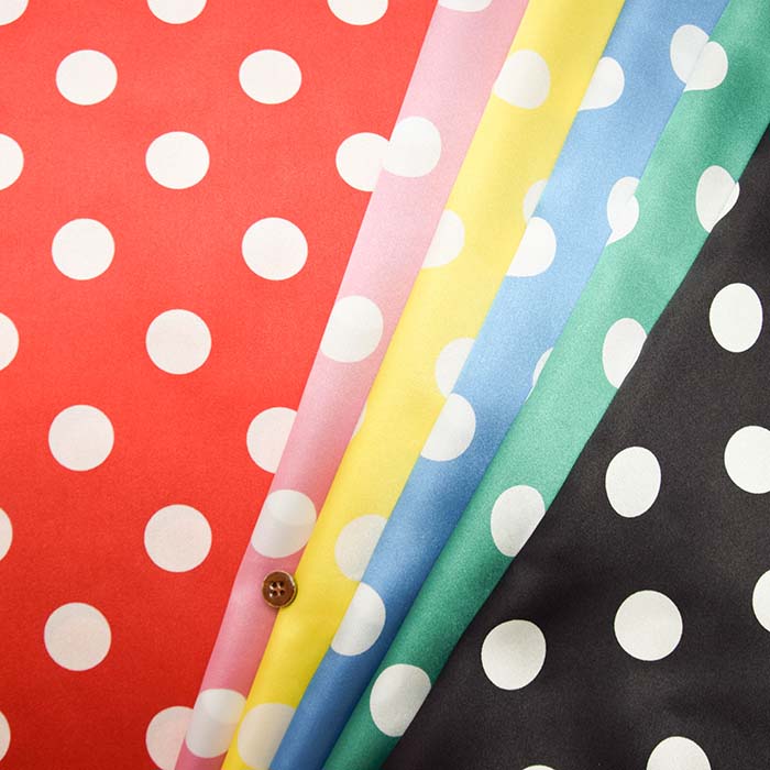 Polyester Sa Tampling Fabric Polka Dot - nomura tailor