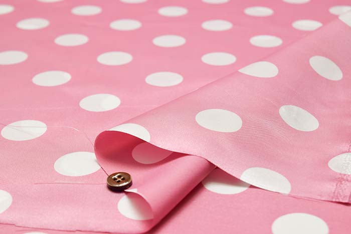 Polyester Sa Tampling Fabric Polka Dot - nomura tailor