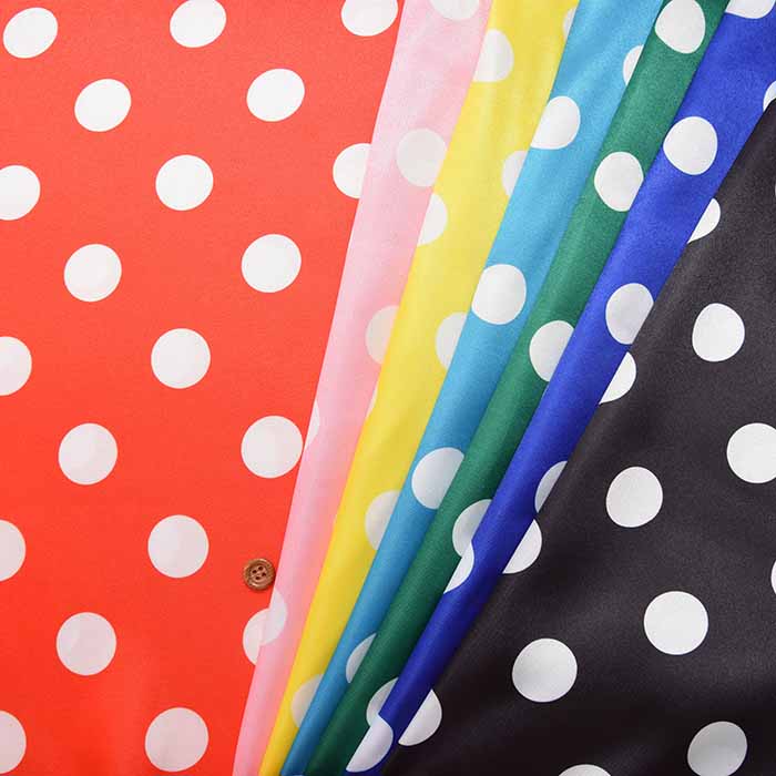 Polyester W Wrapping Sa Tampling Dot Dot - nomura tailor