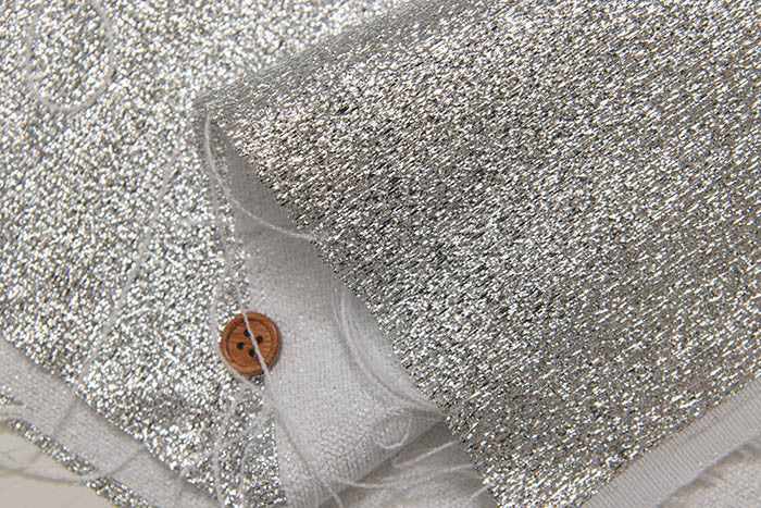 Sponge glitter fabric - nomura tailor