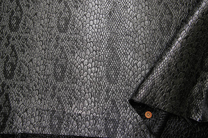 Metal snake fabric - nomura tailor