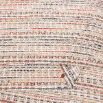 Italian polyester fancy tweed fabric - nomura tailor