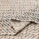 Italian polyester fancy tweed fabric - nomura tailor