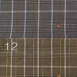 Linen rayon stretch check - nomura tailor