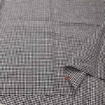 Yarn-dyed linen gingham fabric - nomura tailor