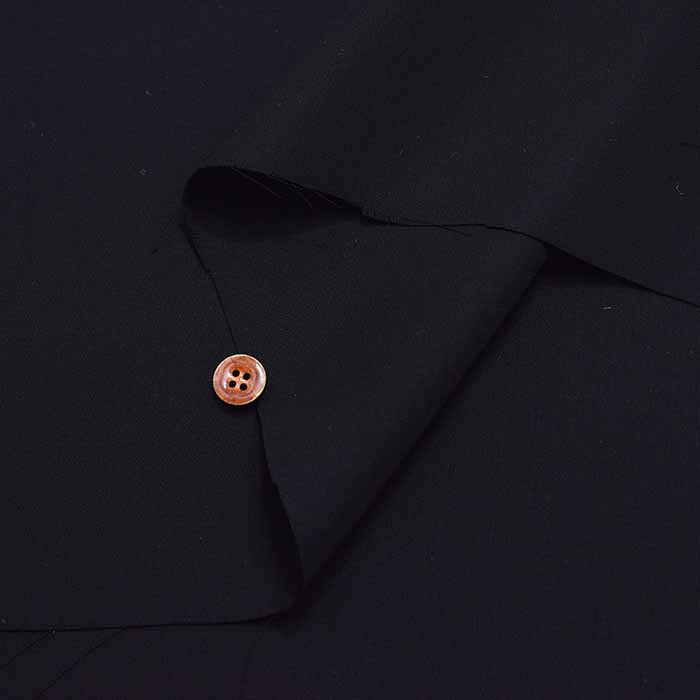 Polyester formal black fabric Super Black - nomura tailor