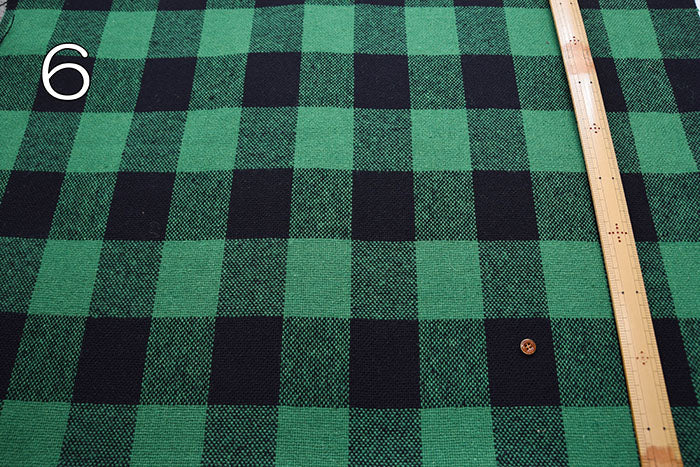 Wool Fabric Buffalo Check - nomura tailor