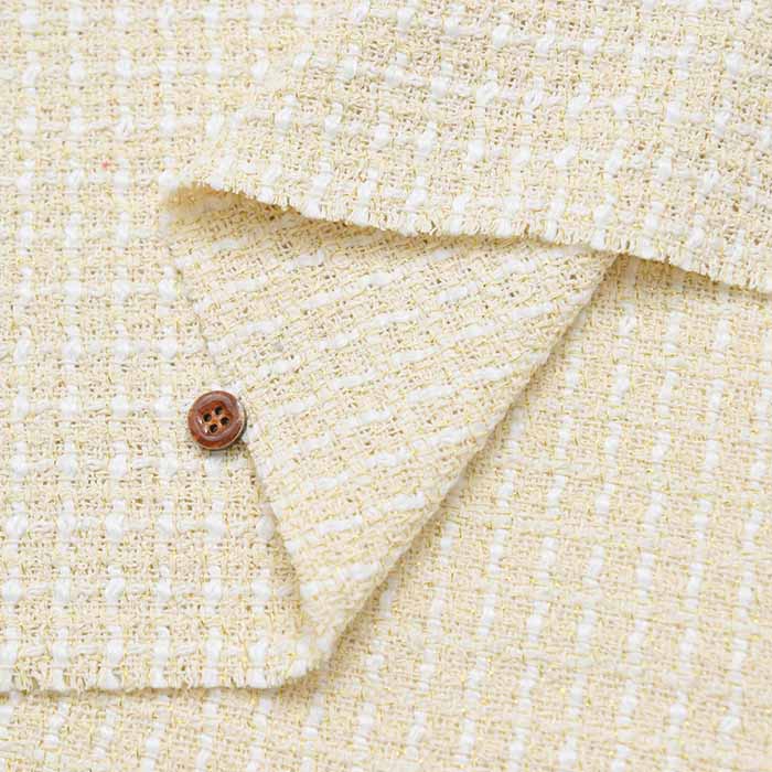 Polyester fancy tweed fabric - nomura tailor