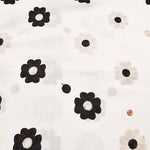 Made in China Slub Cotton Embroidery Fabric - Simple Flower - nomura tailor