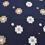 Made in China Slub Cotton Embroidery Fabric - Simple Flower - nomura tailor