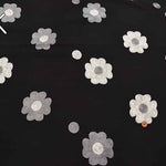 Made in China Slub Cotton Embroidery Fabric - Simple Flower - nomura tailor