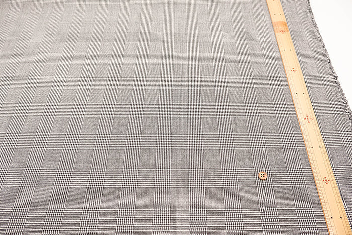 Dialuce Light Saxony fabric - Glen Check - nomura tailor