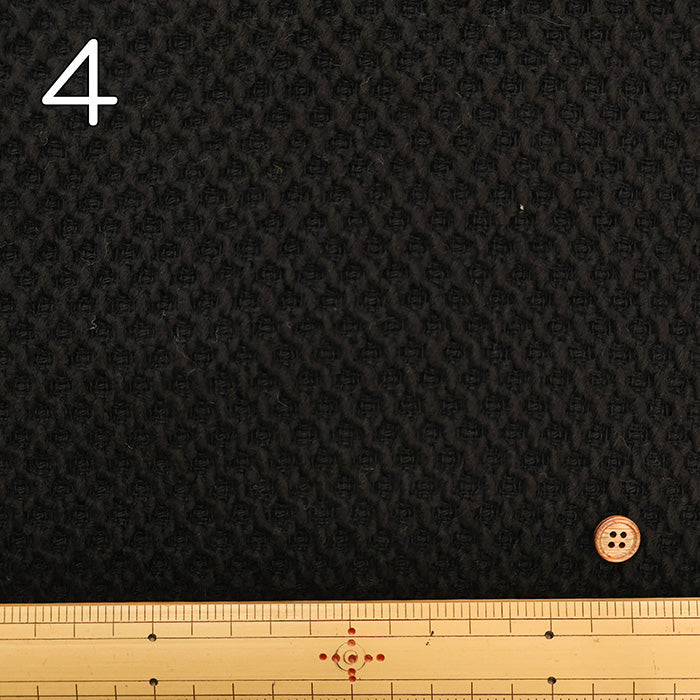 Made in Italy GIOLICA Fancy Tweed Fabric HONEY BEE - nomura tailor