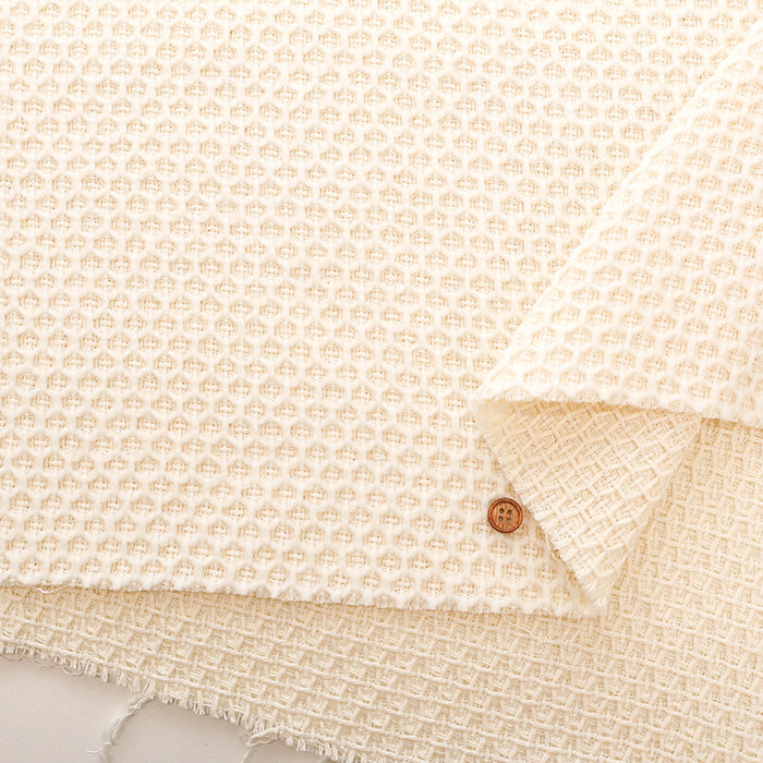 Made in Italy GIOLICA Fancy Tweed Fabric HONEY BEE - nomura tailor