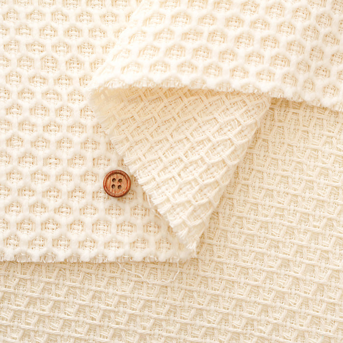 Made in Italy GIOLICA Fancy Tweed Fabric HONEY BEE - nomura tailor
