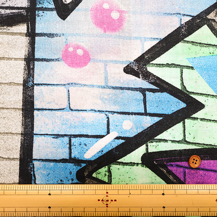 Made in China Linen Printed Fabric - Paint - nomura tailor