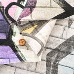 Made in China Linen Printed Fabric - Paint - nomura tailor
