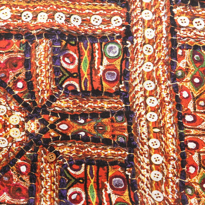 Made in China Linen Printed Fabric - Ethnic - nomura tailor