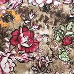 Made in China Linen Printed Fabric - Flower - nomura tailor