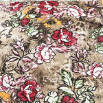 Made in China Linen Printed Fabric - Flower - nomura tailor