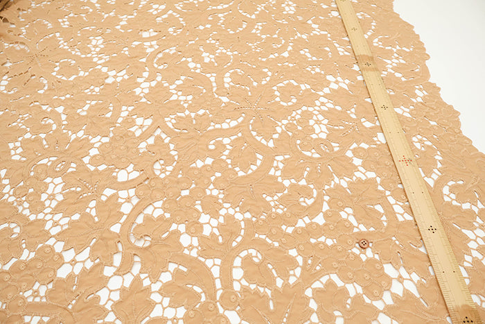 Polyester Cord Lace - Berry - nomura tailor