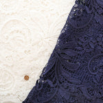Polyester Cord Lace - Flower - nomura tailor
