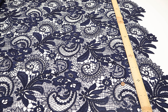 Polyester Cord Lace - Flower - nomura tailor