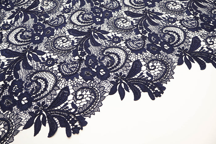 Polyester Cord Lace - Flower - nomura tailor