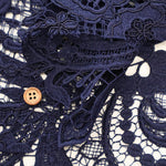 Polyester Cord Lace - Flower - nomura tailor